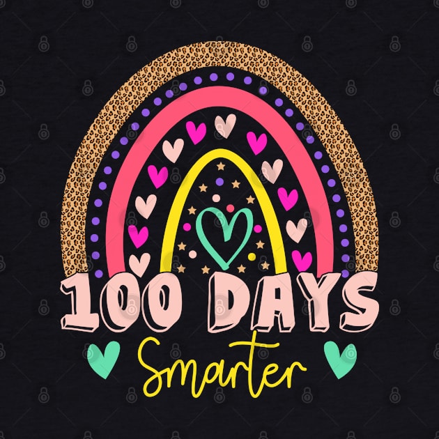 100 Days Smarter Gift For Kids Students And Teacher by SbeenShirts